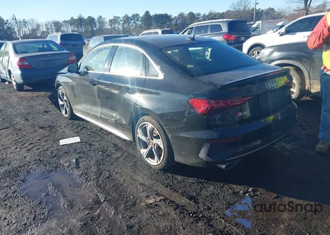 2024 Audi S3 Premium Plus Tfsi Quattro S Tronic z USA, uszkodzony, nr VIN WAUH3DGY9RA055547